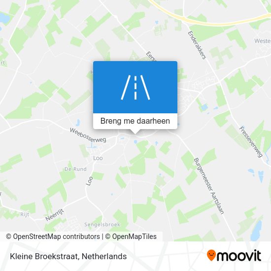 Kleine Broekstraat kaart