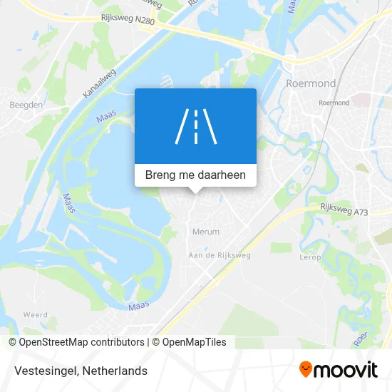 Vestesingel kaart