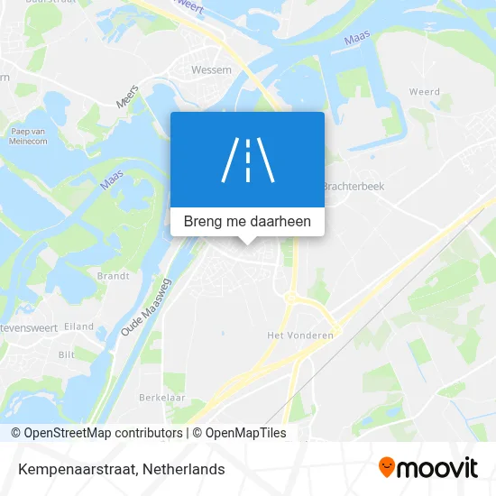 Kempenaarstraat kaart
