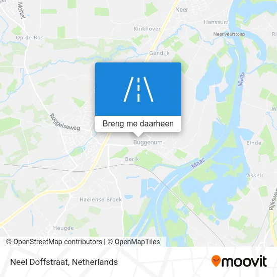 Neel Doffstraat kaart