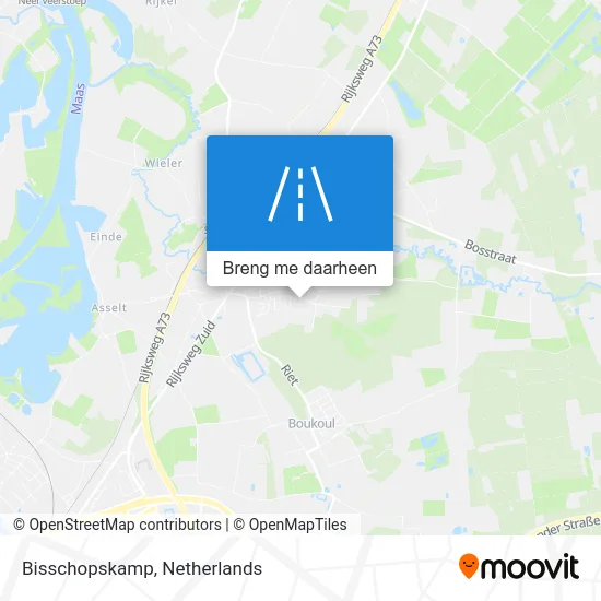 Bisschopskamp kaart