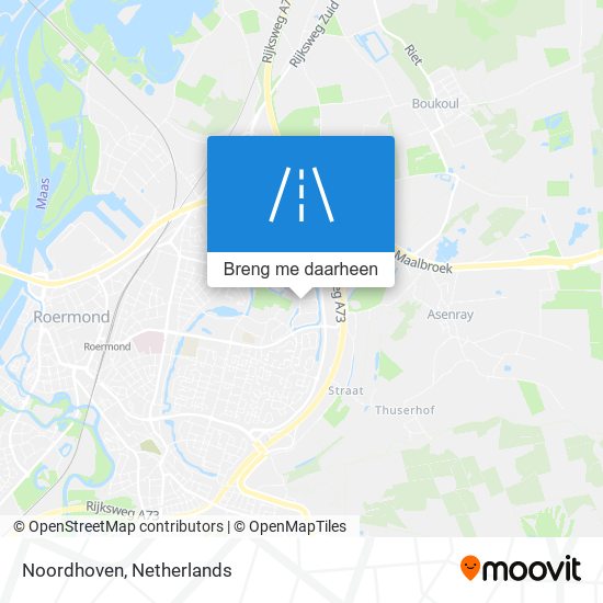 Noordhoven kaart