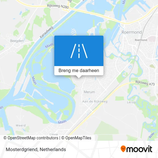Mosterdgriend kaart
