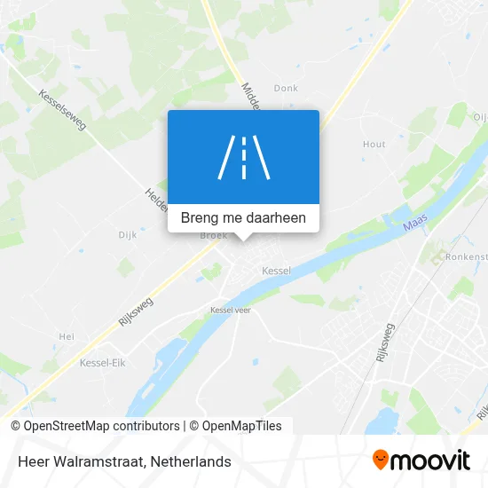 Heer Walramstraat kaart