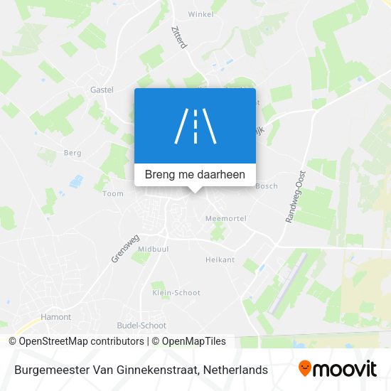 Burgemeester Van Ginnekenstraat kaart