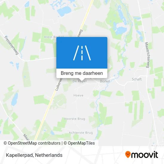 Kapellerpad kaart
