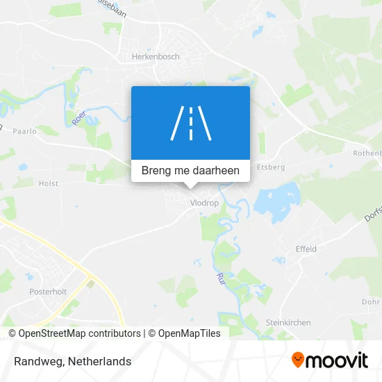 Randweg kaart
