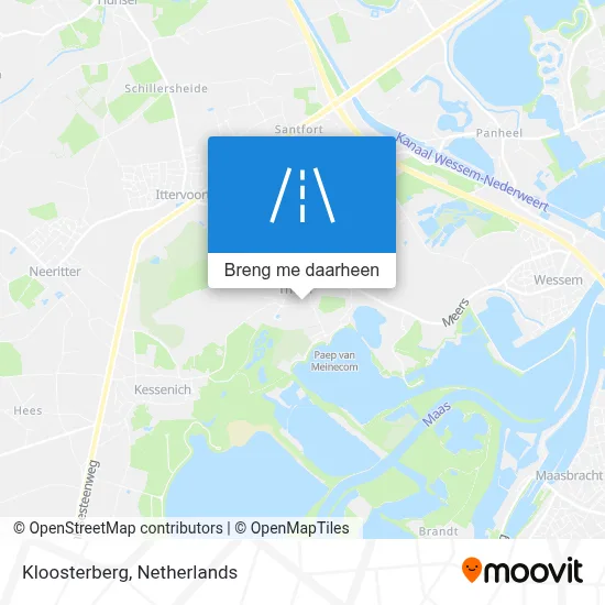 Kloosterberg kaart