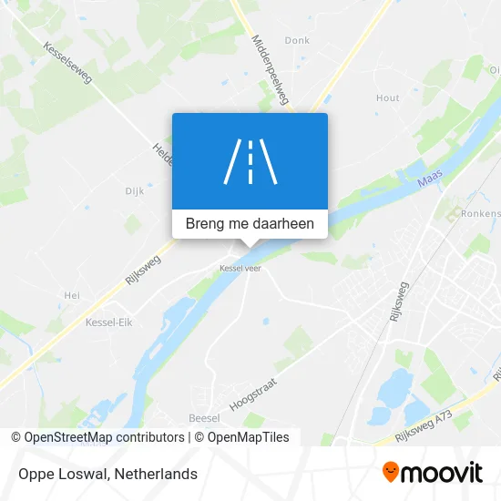 Oppe Loswal kaart