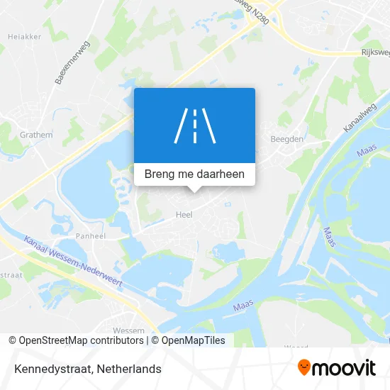 Kennedystraat kaart