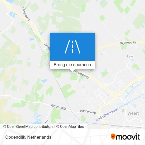Opdendijk kaart