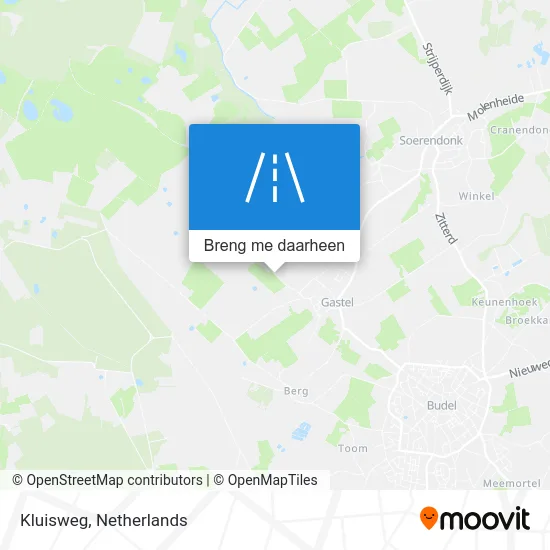 Kluisweg kaart