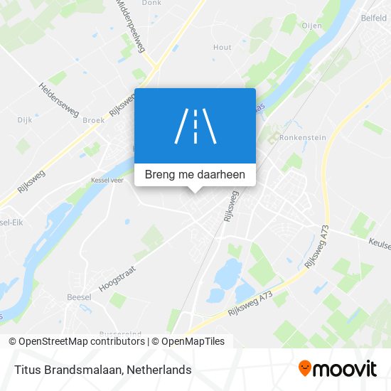 Titus Brandsmalaan kaart