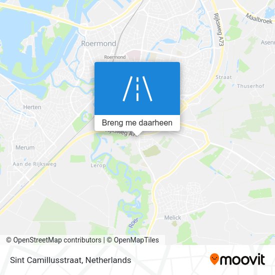 Sint Camillusstraat kaart