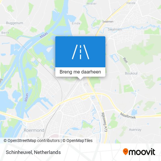 Schinheuvel kaart