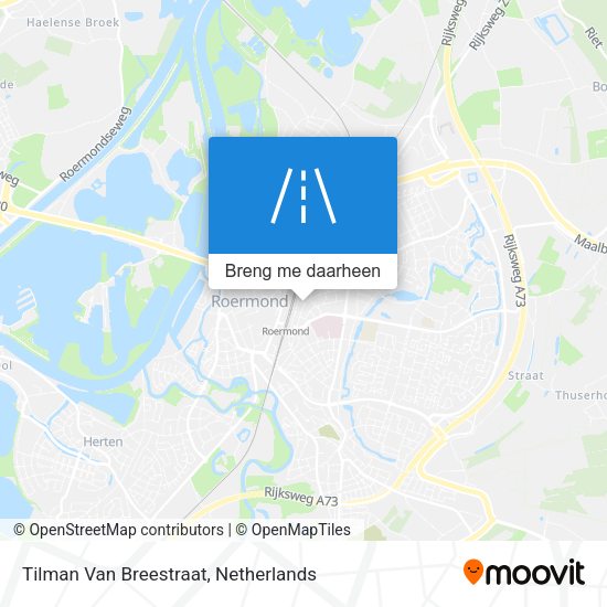 Tilman Van Breestraat kaart