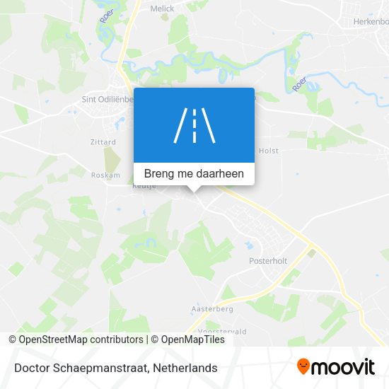 Doctor Schaepmanstraat kaart