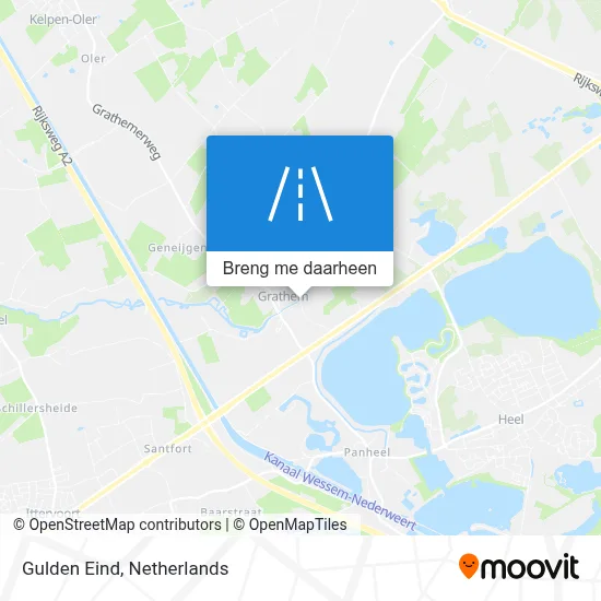 Gulden Eind kaart