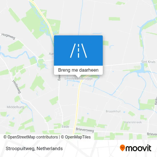 Stroopuitweg kaart