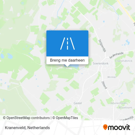 Kranenveld kaart