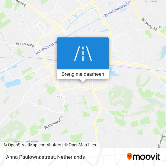Anna Paulownastraat kaart