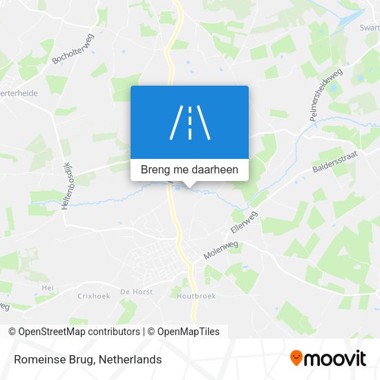 Romeinse Brug kaart
