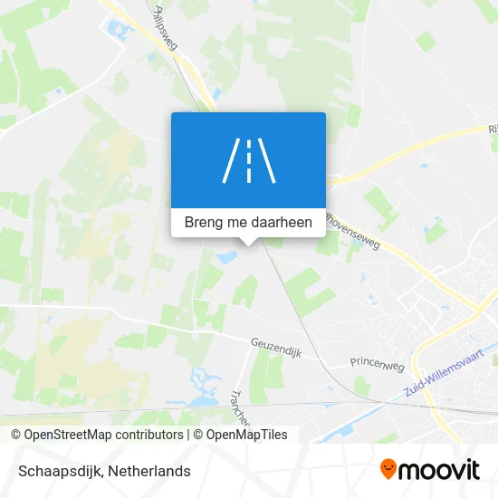Schaapsdijk kaart