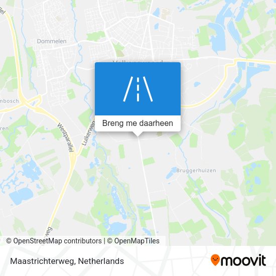 Maastrichterweg kaart