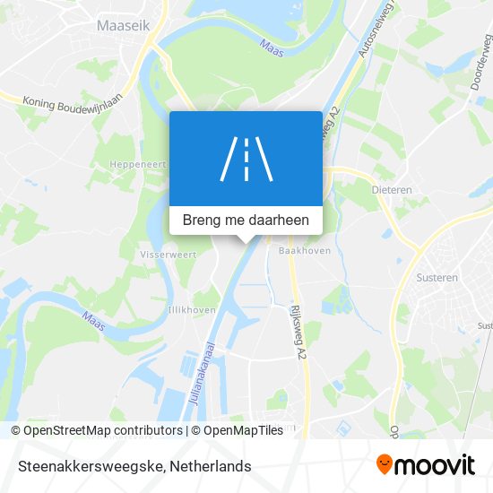 Steenakkersweegske kaart
