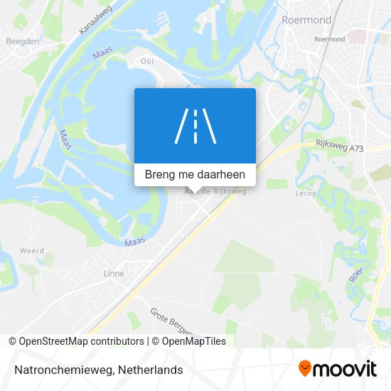 Natronchemieweg kaart