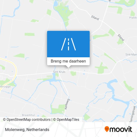 Molenweg kaart