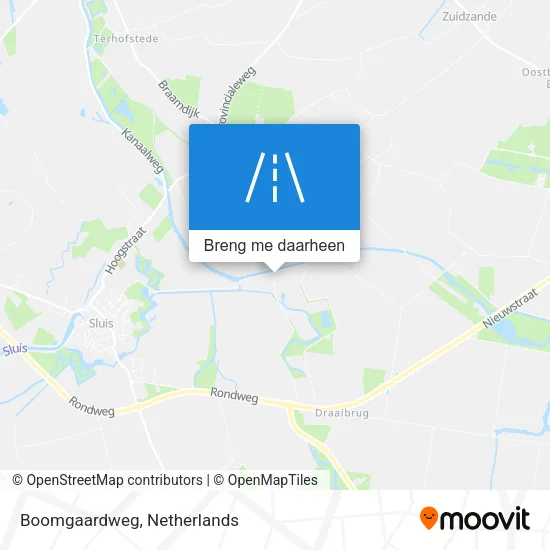 Boomgaardweg kaart