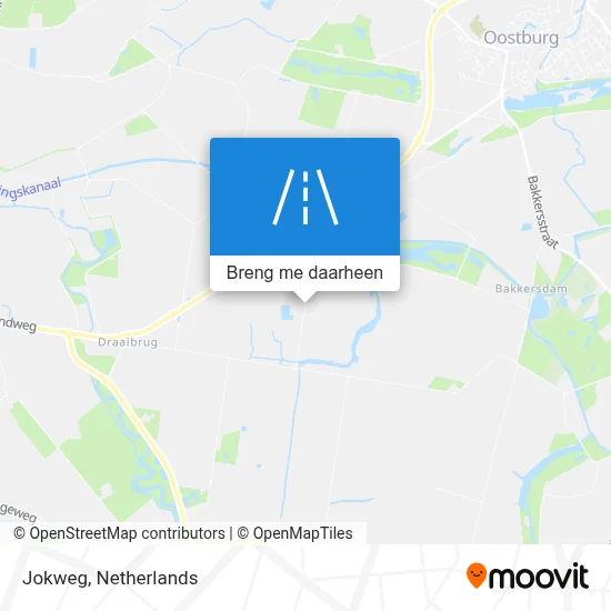Jokweg kaart