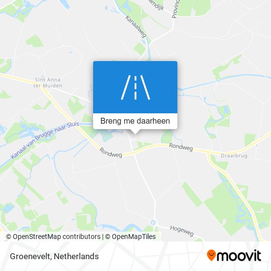 Groenevelt kaart