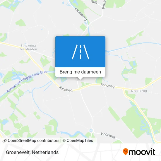 Groenevelt kaart