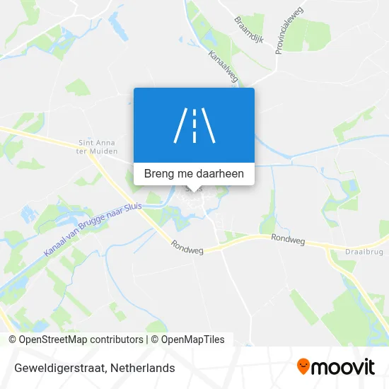 Geweldigerstraat kaart