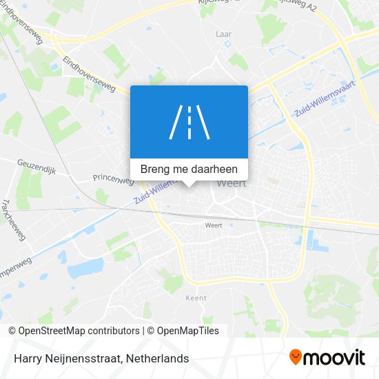 Harry Neijnensstraat kaart