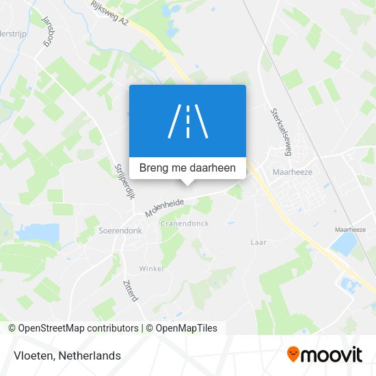 Vloeten kaart