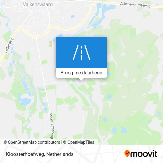 Kloosterhoefweg kaart