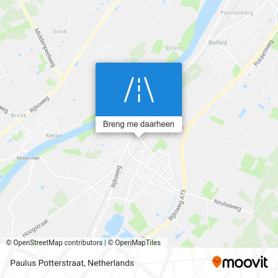 Paulus Potterstraat kaart