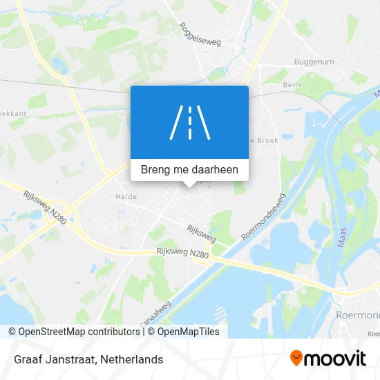 Graaf Janstraat kaart