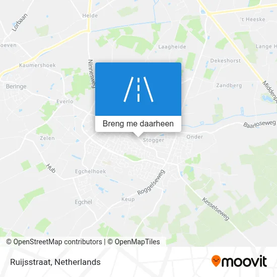 Ruijsstraat kaart