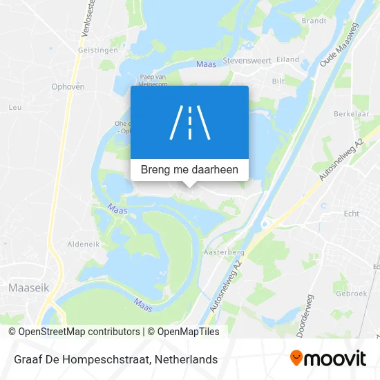 Graaf De Hompeschstraat kaart