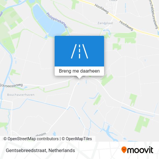 Gentsebreedstraat kaart