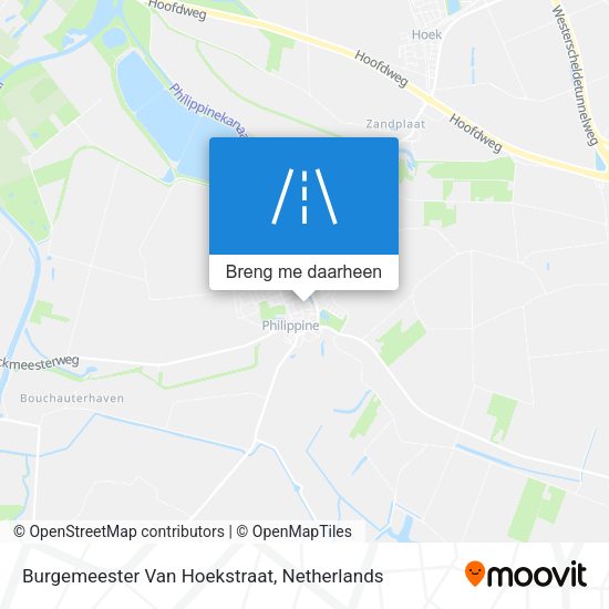 Burgemeester Van Hoekstraat kaart