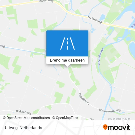Uitweg kaart