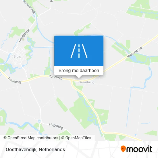 Oosthavendijk kaart