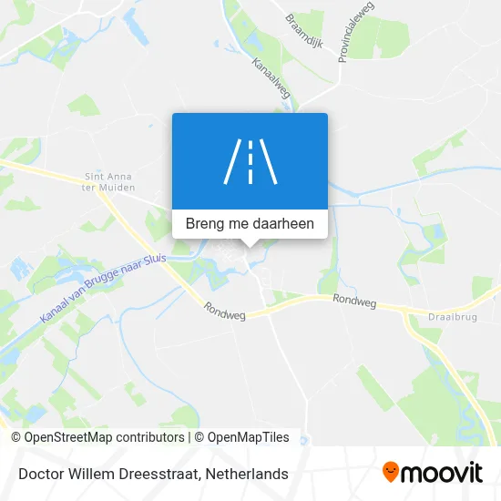 Doctor Willem Dreesstraat kaart