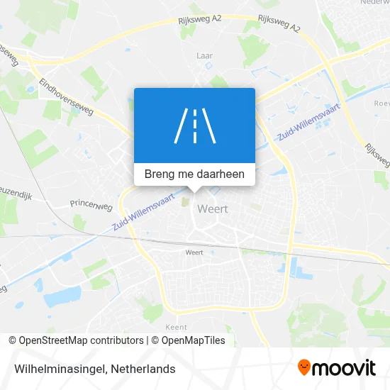 Wilhelminasingel kaart