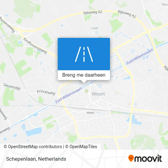 Schepenlaan kaart